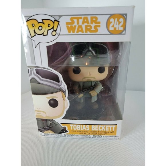 Funko POP! Star Wars: Han Solo S1 - Tobias Beckett - NIB - #242 - Picture 2 of 5